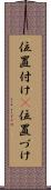 位置付け(P) Scroll