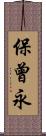 保曾永 Scroll