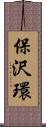 保沢環 Scroll