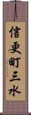 信更町三水 Scroll