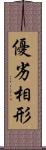 優劣相形 Scroll