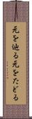元を辿る Scroll