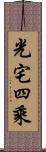 光宅四乘 Scroll