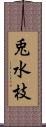 兎水枝 Scroll