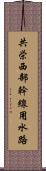 共栄西部幹線用水路 Scroll