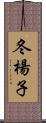 冬楊子 Scroll