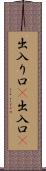 出入り口(P) Scroll