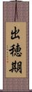 出穂期 Scroll