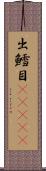 出鱈目(ateji) Scroll