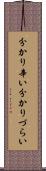 分かり辛い Scroll