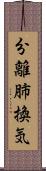 分離肺換気 Scroll