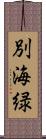 別海緑 Scroll