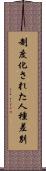 制度化された人種差別 Scroll