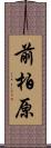 前柏原 Scroll
