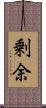 剰余 Scroll