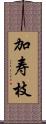 加寿枝 Scroll