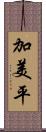 加美平 Scroll