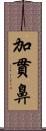 加貫鼻 Scroll