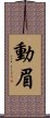 動眉 Scroll