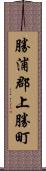 勝浦郡上勝町 Scroll