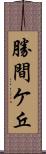 勝間ケ丘 Scroll