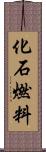 化石燃料 Scroll