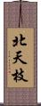 北天枝 Scroll