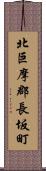 北巨摩郡長坂町 Scroll