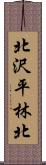 北沢平林北 Scroll