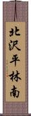 北沢平林南 Scroll