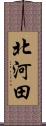 北河田 Scroll