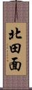 北田面 Scroll