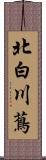 北白川蔦 Scroll