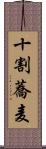 十割蕎麦 Scroll