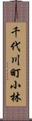 千代川町小林 Scroll