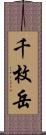 千枚岳 Scroll