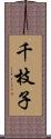 千枝子 Scroll