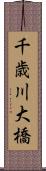 千歳川大橋 Scroll