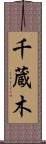 千蔵木 Scroll