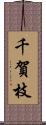千賀枝 Scroll