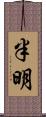 半明 Scroll
