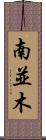 南並木 Scroll