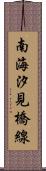 南海汐見橋線 Scroll
