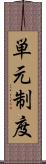単元制度 Scroll
