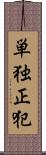 単独正犯 Scroll