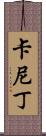 卡尼丁 Scroll