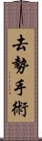 去勢手術 Scroll