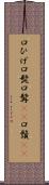 口ひげ Scroll
