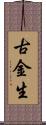 古金生 Scroll