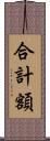 合計額 Scroll